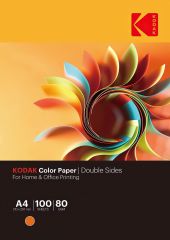 Kodak A4 Renkli Fotokopi Kağıdı 80gr-100 Ad.- Turuncu