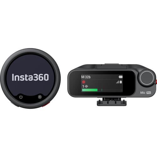 Insta360 Mic Pro Tek Kişilik Kablosuz Mikrofon Seti