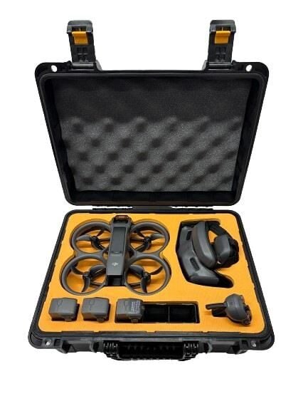 Clascase C029 Dji Avata 2 ve Googles 3 Uyumlu Hardcase Drone Taşıma Çantası