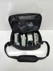 Clascase C030 Çok Amaçlı Drone, Fotoğraf Makinesi için Bölmeli Universal Deri Omuz Taşıma Çantası Dji Neo Uyumlu