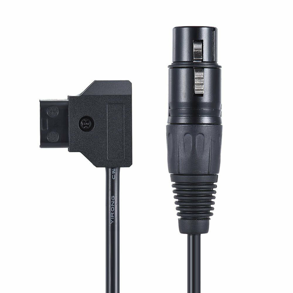 Andoer D4261 D-Tap Erkek - XLR 4-Pin Dişi Adaptör Güç Kaynağı Kablosu