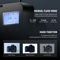 Neewer Q4 400W Akülü Flaş + QPRO-C Tetikleyici