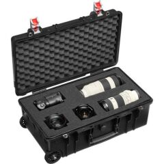 Manfrotto Pro Light Reloader Tough-55 Yüksek Kapaklı Köpüklü Tekerlekli Sert Çanta
