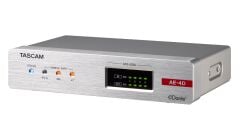 Tascam AE-4D Dahili DSP Mikseri ile 4 Kanallı AES/EBU Giriş/Çıkış Dante Dönüştürücü