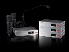 Tascam AE-4D Dahili DSP Mikseri ile 4 Kanallı AES/EBU Giriş/Çıkış Dante Dönüştürücü