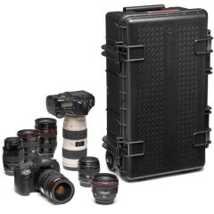 Manfrotto Pro Light Reloader Tough-55 Düşük Kapaklı Taşıma Kamera El Çantası (Siyah)
