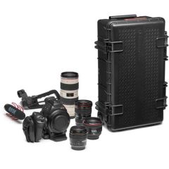 Manfrotto Pro Light Reloader Tough-55 Düşük Kapaklı Taşıma Kamera El Çantası (Siyah)