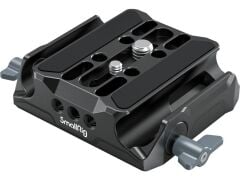 SmallRig 3357 Çift 15mm Çubuk Kelepçeli Evrensel Taban Plakası Baseplate