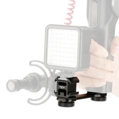 Ulanzi PT-3 Üçlü Hot Shoe Bağlantı Aparatı