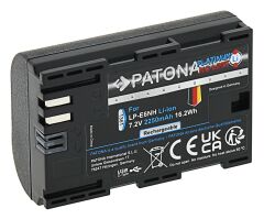 Patona Platinum Batarya Canon LP-E6NH USB-C İçin (MARK II İLE UYUMLU DEĞİL)