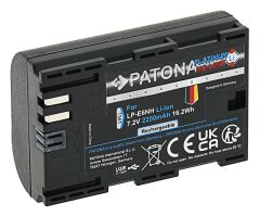 Patona Platinum Batarya Canon LP-E6NH USB-C İçin (MARK II İLE UYUMLU DEĞİL)