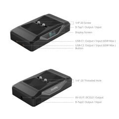 SmallRig 4826 CB75 Kamera Taban Bataryası