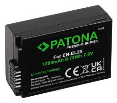 Patona Premium Batarya Nikon EN-EL25 İçin