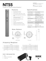 RODE NT55-MP Mikrofon