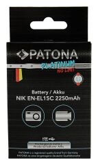 Patona Platinum Batarya Nikon EN-EL15C İçin