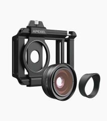 Apexel 10x-20x Ayarlanabilir Zoom Macro Lens