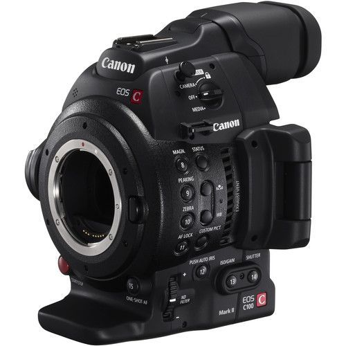 Canon EOS C100 Mark II Cinema Dual Pixel CMOS AF