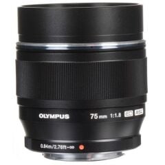 Olympus M.Zuiko 75mm 1.8  Black Objektif  V311040Bw000