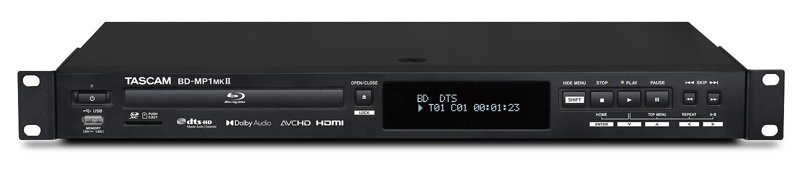 Tascam BD-MP1MKII-Profesyonel Blu-Ray ve Multi-Media Oynatıcı