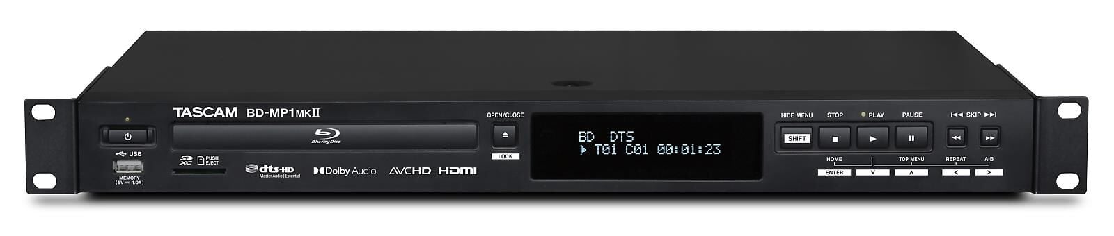 Tascam BD-MP1MKII-Profesyonel Blu-Ray ve Multi-Media Oynatıcı