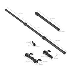 SmallRig 5459B Bisiklet Kamerası Montaj Aparatı