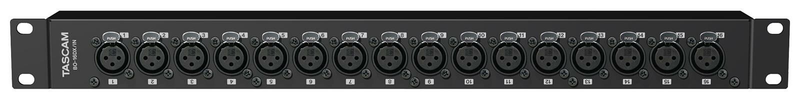 Tascam BO-16DX-IN Profesyonel Kurulumlar için D-sub - XLR Giriş Adaptörü