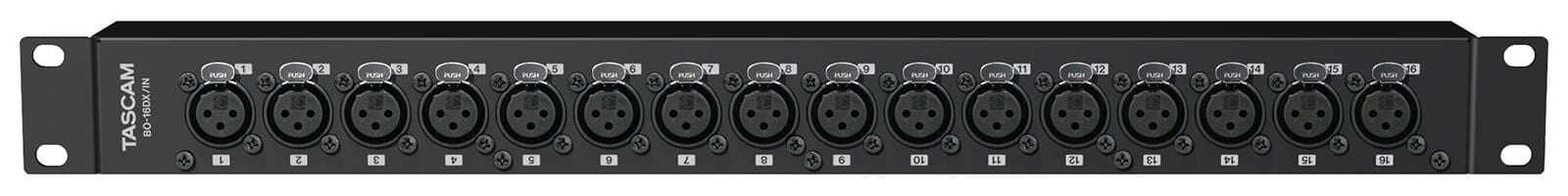 Tascam BO-16DX-IN Profesyonel Kurulumlar için D-sub - XLR Giriş Adaptörü