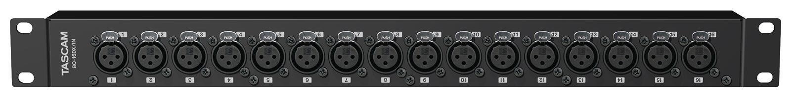 Tascam BO-16DX-IN Profesyonel Kurulumlar için D-sub - XLR Giriş Adaptörü