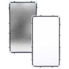 Lastolite 81231R Skylite Rapid Facric Medium 1.1 x 2m Silver/White