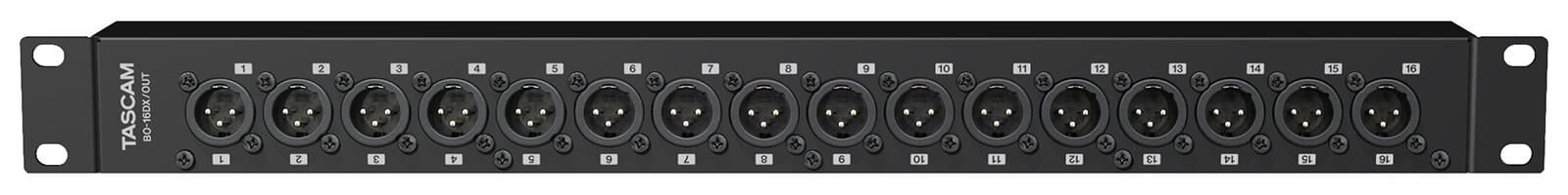 Tascam BO-16DX-OUT Profosyonel Kurulumlar İçin D-Sub - Xlr Çıkış Adaptörü