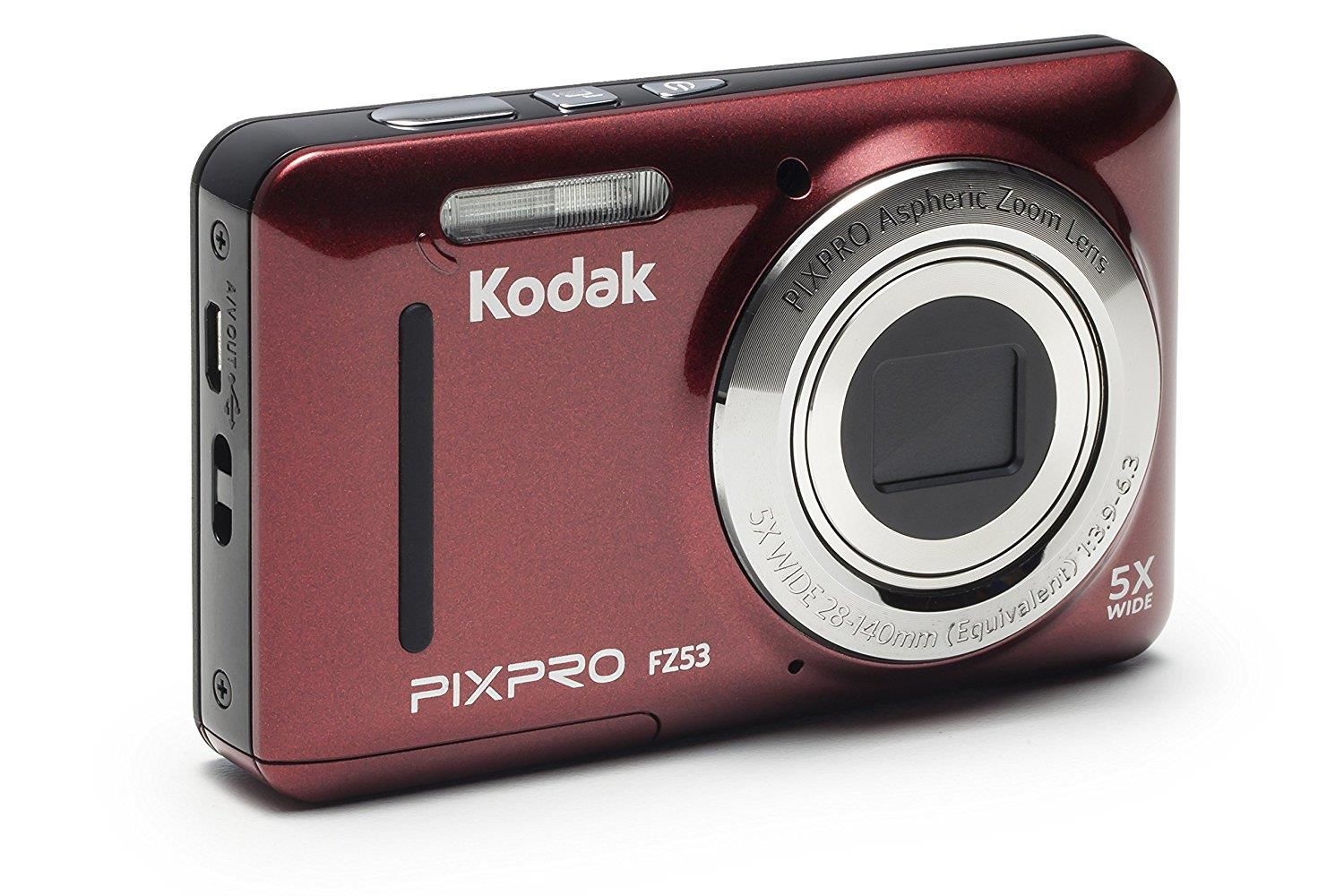 Kodak Friendly Zoom FZ53/5x Yakınlaştırma Dijital Fotoğraf Makinesi-Lacivert