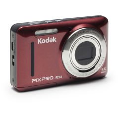 Kodak Friendly Zoom FZ53/5x Yakınlaştırma Dijital Fotoğraf Makinesi-Kırmızı