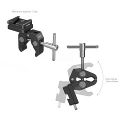 SmallRig 5313 V-Mount Yengeç Şekilli Kelepçe