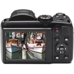 Kodak Astro Zoom AZ252/25x Yakınlaştırma Dijital Fotoğraf Makinesi-Siyah