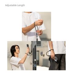 SmallRig 4990 FilMov Telefon Bileklik Kayışı (Siyah)