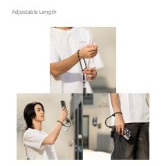SmallRig 4990 FilMov Telefon Bileklik Kayışı (Siyah)