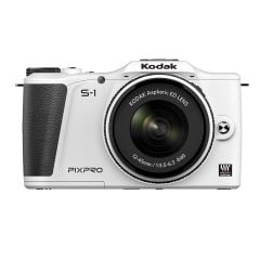 Kodak Pixpro Mirrorlens S1 DSLR Dijital Fotoğraf Makinesi-Beyaz