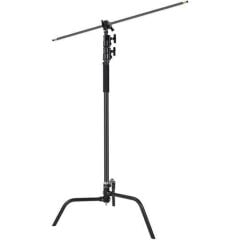 GVM C320 320cm C-Stand & Grip Arm Kit(130cm) (Siyah)