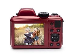 Kodak Astro Zoom AZ421/42x Yakınlaştırma Dijital Fotoğraf Makinesi-Kırmızı