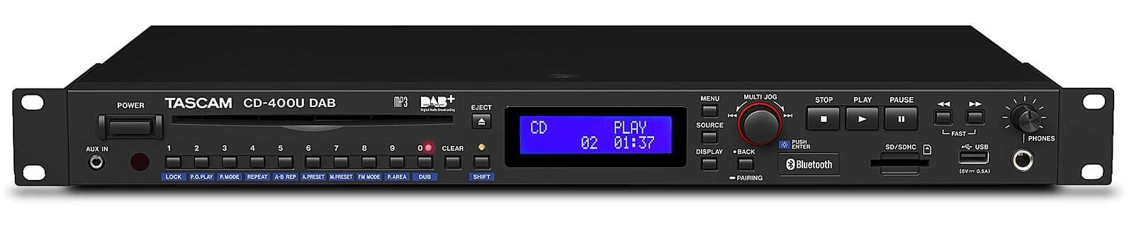 Tascam CD-400UDAB Radyo ve Bluetooth Alıcılı CD Medya Oynatıcı / Kopyalayıcı