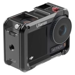 Ulanzi OA-14 Osmo Action 3 4 ve 5 Pro Uyumlu Metal Aksiyon Kamera Kafesi - 3204A