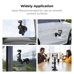 DJI Osmo Pocket 3/4  GoPro Hero 13/12/11/10/9  DJI Osmo Action 3/4/5 /6 Insta360 X5/X4 Vantuz