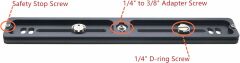 OEM PU-300  30cm Arca Swiss Uyumlu Hızlı Çıkarma Plakası