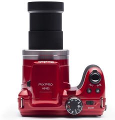 Kodak Astro Zoom AZ422/42x Yakınlaştırma Dijital Fotoğraf Makinesi-Kırmızı