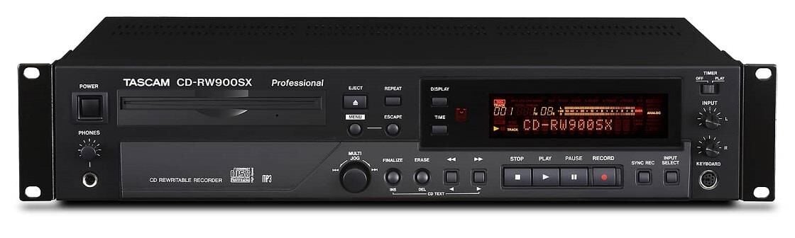 Tascam CD-RW900SX Profesyonel CD Kaydedici/Oynatıcı