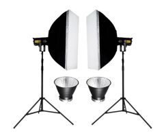 PATONA 4281 COB-200 Watt Bi Color İki'li Kit LED Video Işığı