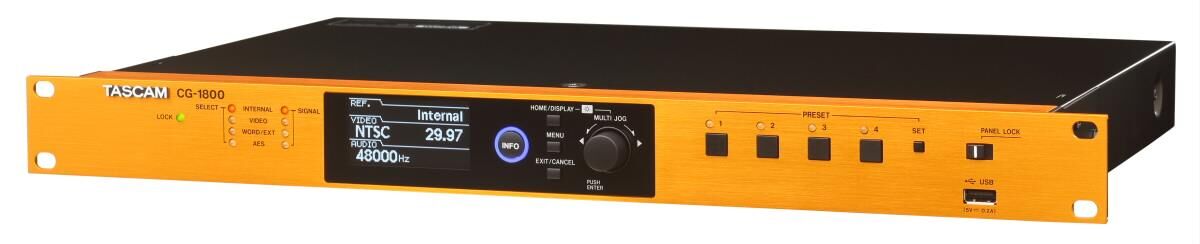 Tascam CG-1800 Ana Saat Çok Çıkışlı Hassas Jeneratör