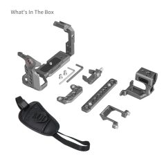 SmallRig 4771 Sony FX3 / FX3A / FX30  için  HawkLock Hızlı Çıkarma Gelişmiş Kafes Kiti