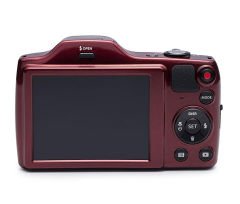 Kodak Friendly Zoom FZ201/20x Yakınlaştırma Dijital Fotoğraf Makinesi-Kırmızı