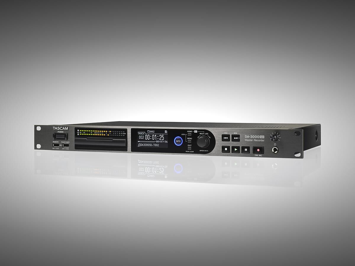 Tascam DA-3000SD 2 Kanallı DSD/PCM Ana Kaydedici ve AD/DA Dönüştürücü